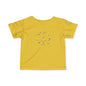 Infant Peace Symbol Tee, Baby Shirt, Toddler T-Shirt, Cute Infant Apparel, Gift for New Parents, Kids' Fashion