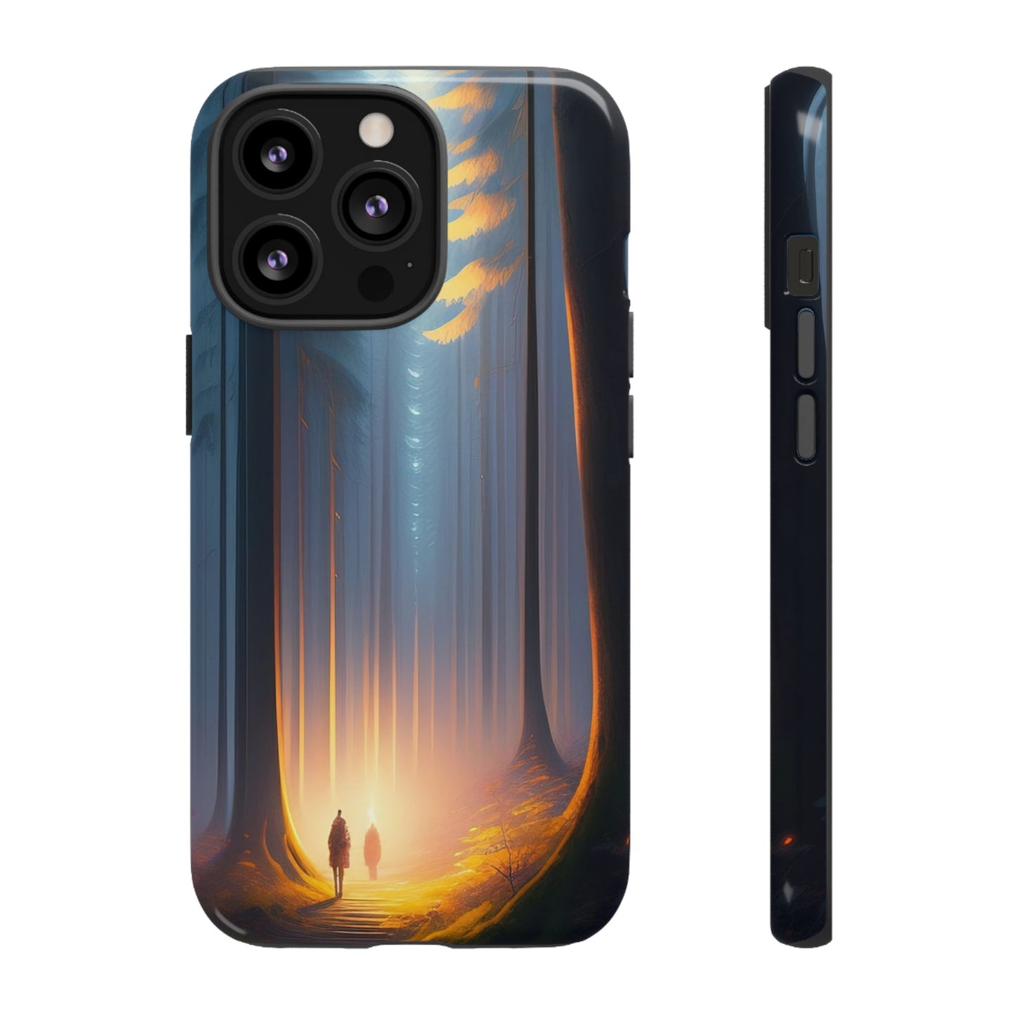 Phone Case — Mystical Forest Nightscape Protective Tough Case
