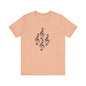Musical Notes Tee - Perfect for Music Lovers, Casual Wear, Concerts, Festivals, Unique Gift Idea