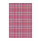 Pink Plaid Minky Blanket - Soft Cozy Throw for Home & Nursery