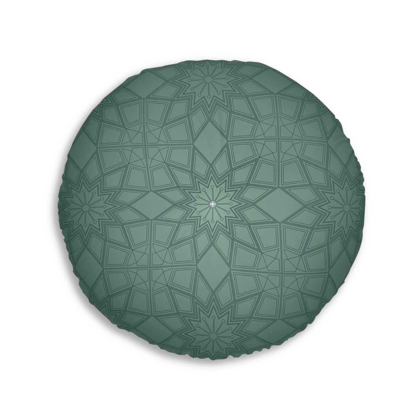 Stylish Tufted Floor Pillow, Round - Bohemian Home Decor, Meditation Cushion, Cozy Seating, Floor Pillow for Living Room, Gift Idea