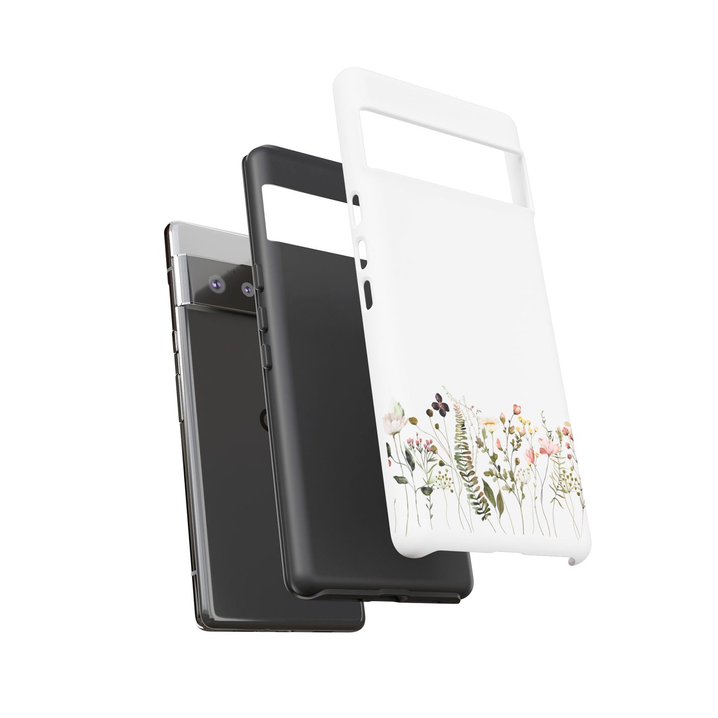 Floral Phone Case - Tough Cases for Nature Lovers, Stylish Floral Design, Phone Protection, Gifts for Her, Eco-Friendly Tech Accessories
