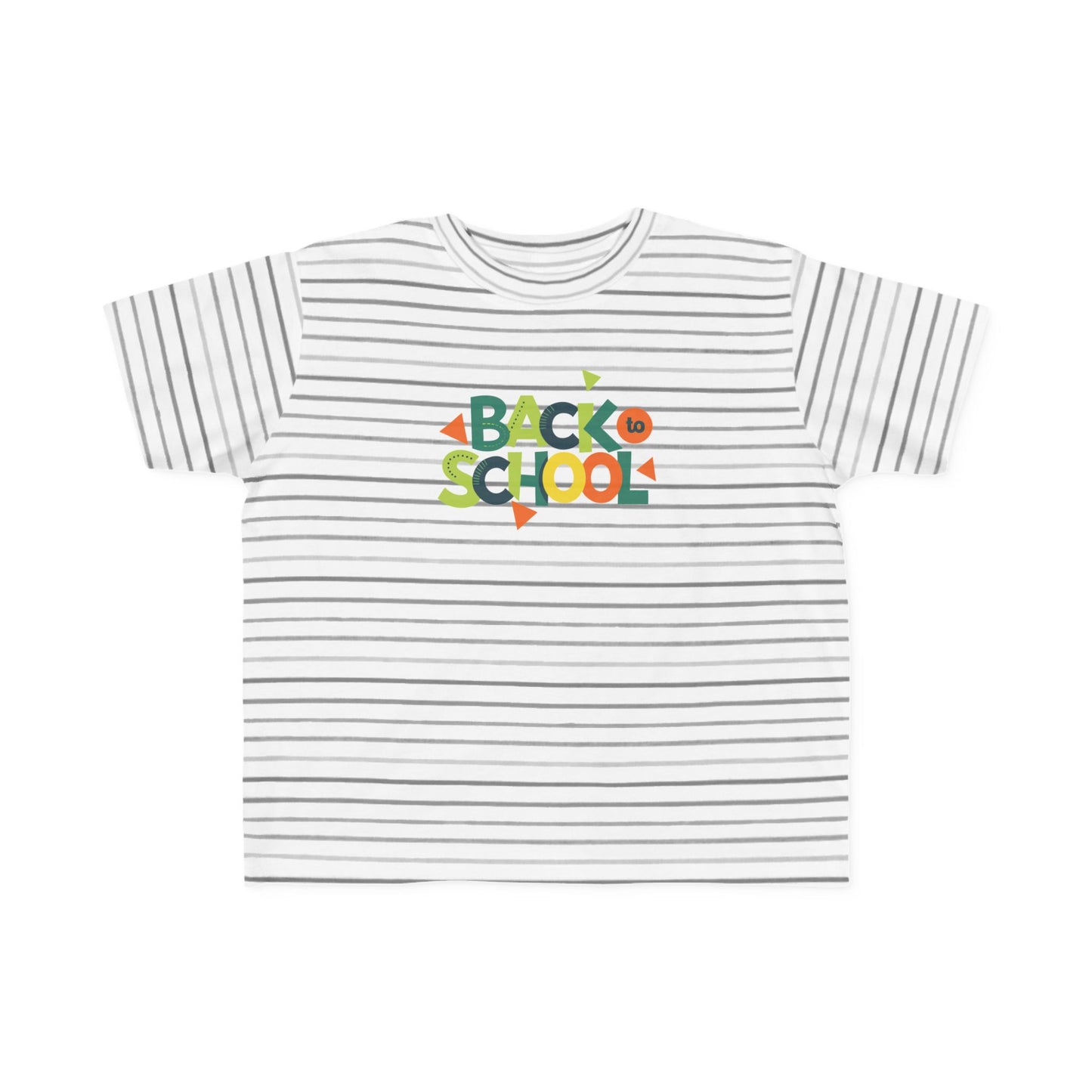 Colorful Toddler Tee - Perfect for Back to School