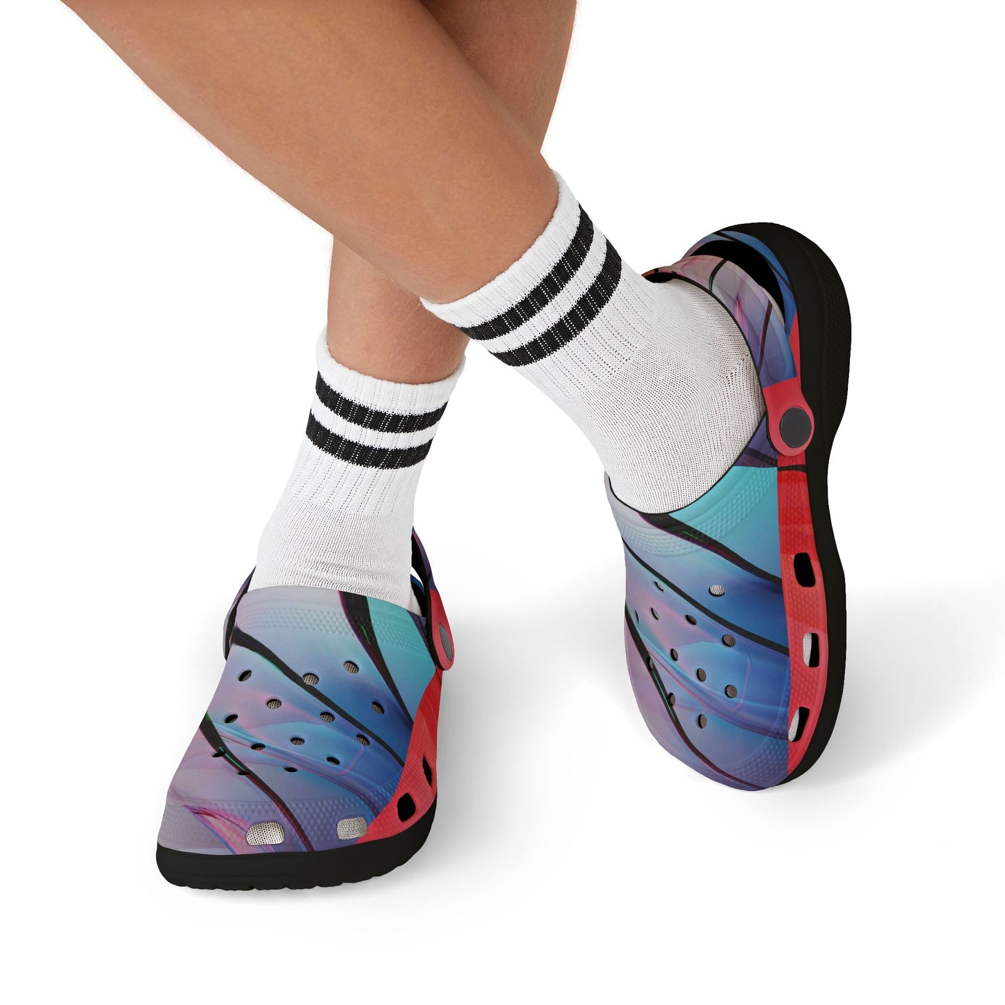 Vibrant Kids' Clogs