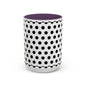 Elegant Polka Dot Mug - Stylish Coffee Cup for Home, Office, Gift for Birthdays, Anniversaries, Holidays, Unique Drinkware