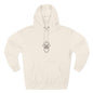 Cozy Spider Fleece Hoodie - Spooky Fashion, Unisex Casual Wear, Halloween Gift, Fall Fashion, Comfortable Layering