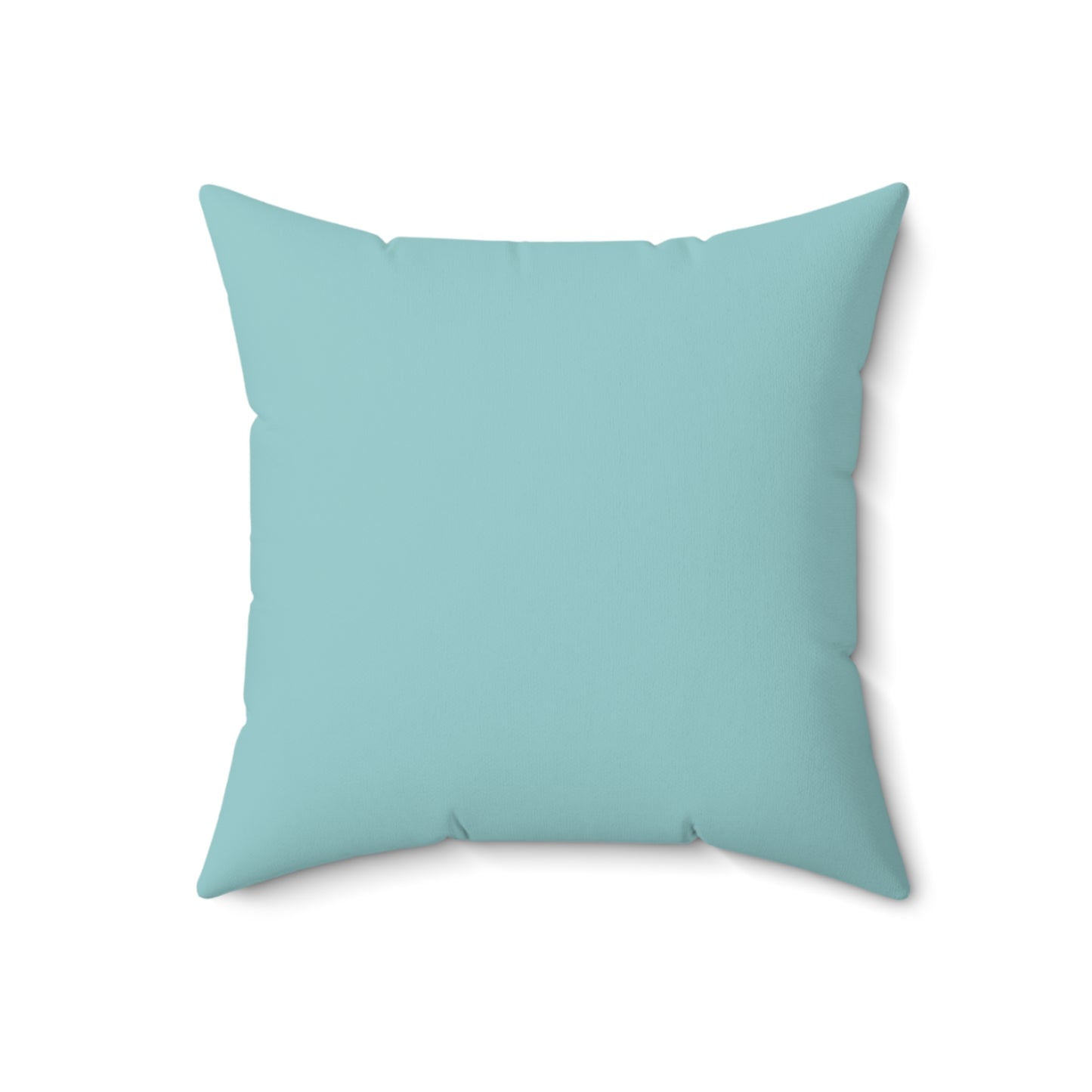 Love Heart Balloons Decorative Throw Pillow — Romantic Red Hearts on Aqua