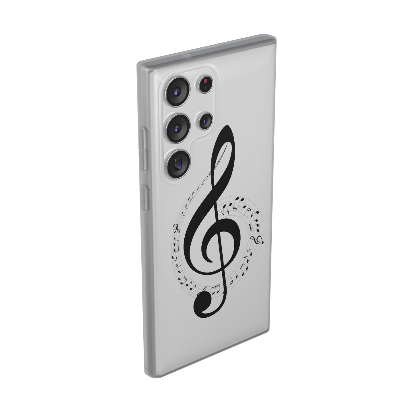 Phone Case — Musical Treble Clef Design