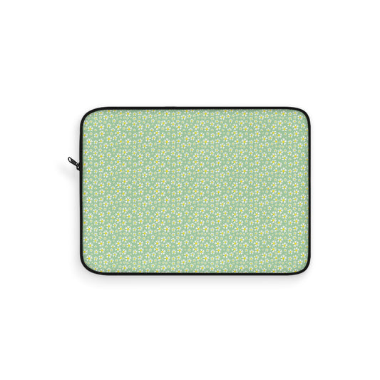 Floral Laptop Sleeve, Cute Computer Case, Personalized Tech Accessory, Gifts for Students, Floral Pattern Sleeve