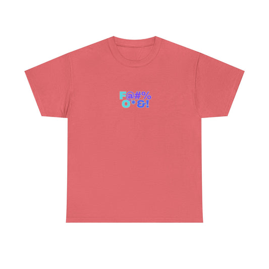 Unisex Heavy Cotton Tee Fun Graphic Tee