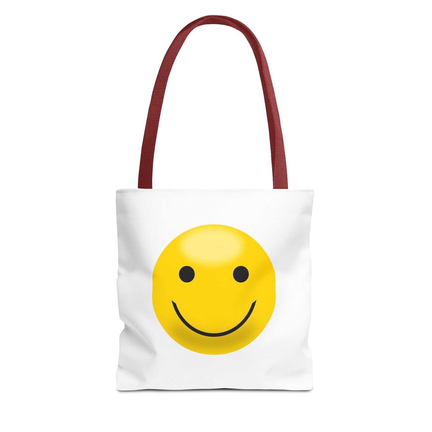 Smiley Face Tote Bag, Eco-Friendly Shopping Bag