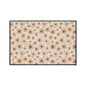 Boho Floral Heavy Duty Floor Mat - Stylish Entrance Rug, Kitchen Mat, Bathroom Mat, Durable Non-Slip, Home Decor
