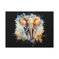 Matte Canvas, Stretched, 1.25" - Elephant