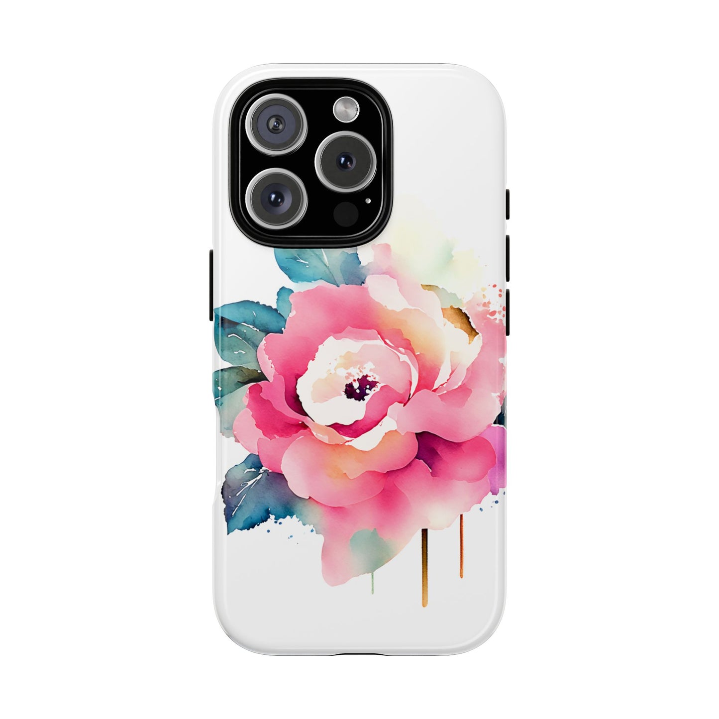 Floral Phone Case - Vibrant Rose Design
