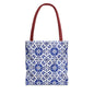Blue Moroccan Tile Tote Bag