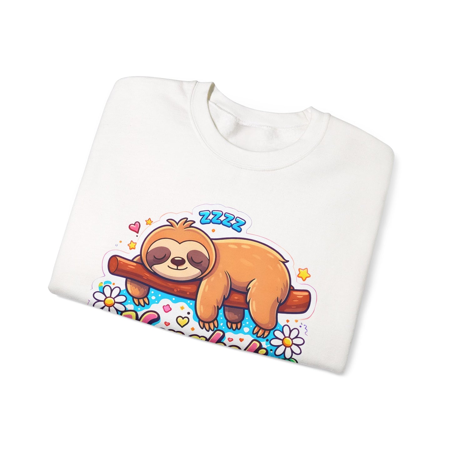 Napaholic Sweatshirt — Cute Sloth Nap Lover Crewneck