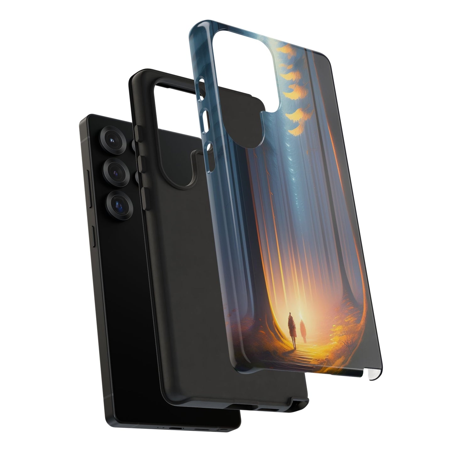 Phone Case — Mystical Forest Nightscape Protective Tough Case
