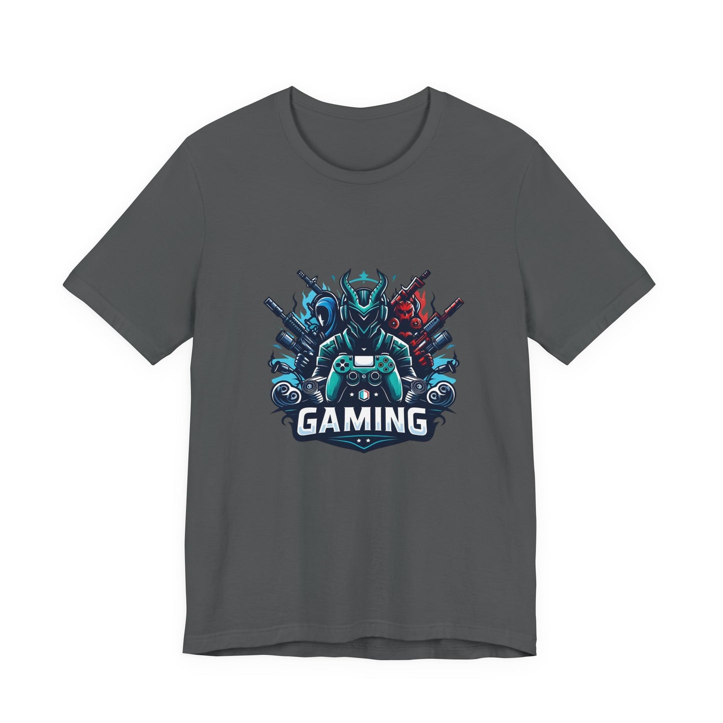 Gaming Controller Emblem Tee — Esports Gamer Graphic T-Shirt
