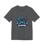Gaming Controller Emblem Tee — Esports Gamer Graphic T-Shirt