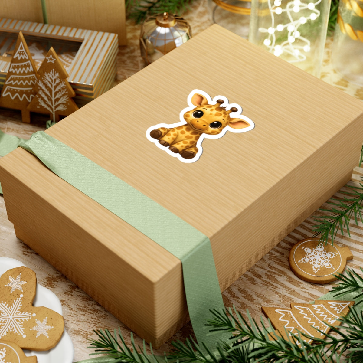 Kiss-Cut Stickers Giraffe