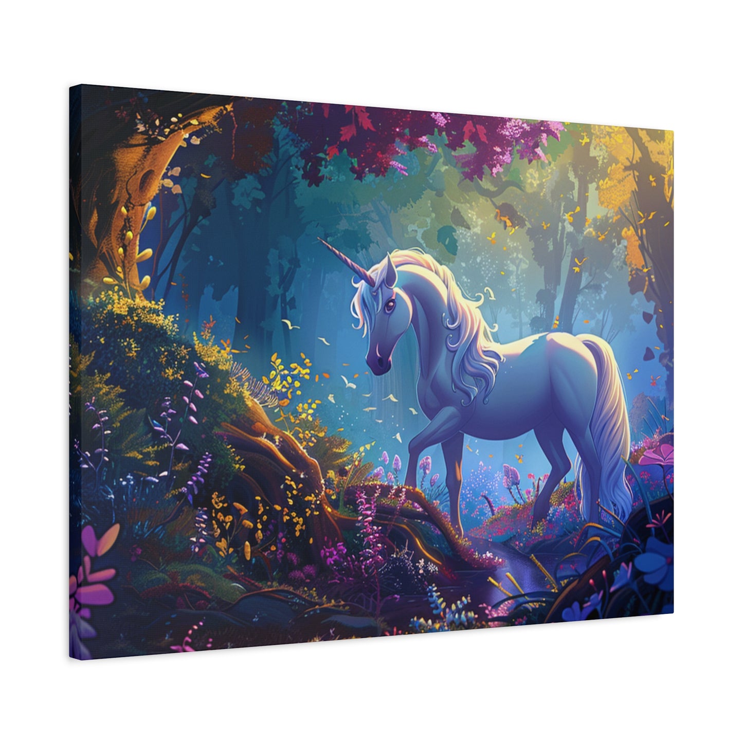 Matte Canvas, Stretched, 1.25" - Unicorn