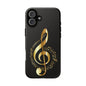 Tough Cases black gold musical Note