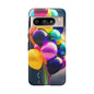 Colorful Balloon Tough Phone Case — Vibrant Party Balloons Protective Cover