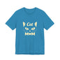 Cat Mom T-Shirt — Cute Cat Face Graphic Tee for Cat Lovers