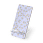 Floral Mobile Display Stand, Phone Holder, Desk Organizer, Tech Gift, Home Decor, Office Supplies