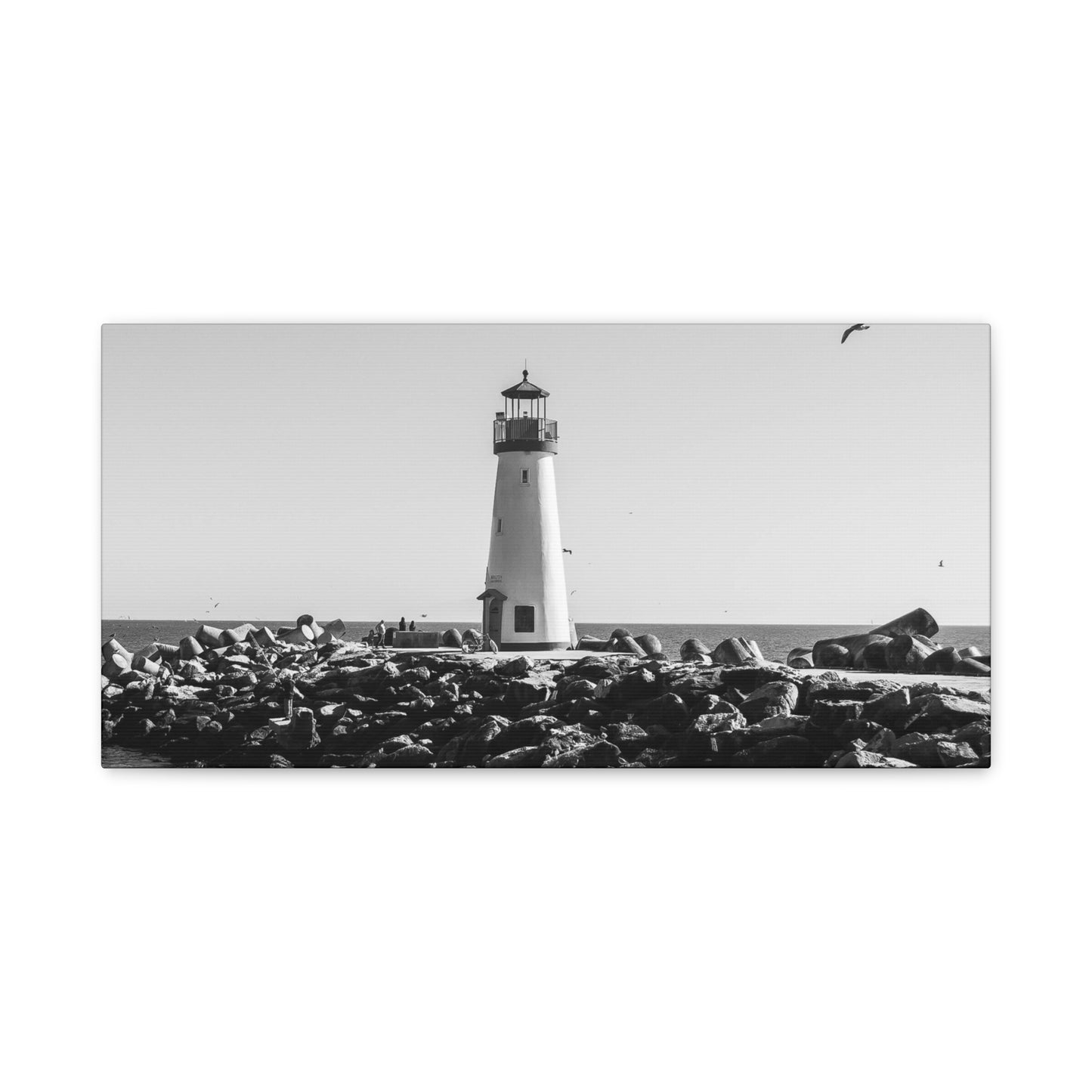 Matte Canvas, Stretched, 1.25" - Lighthouse