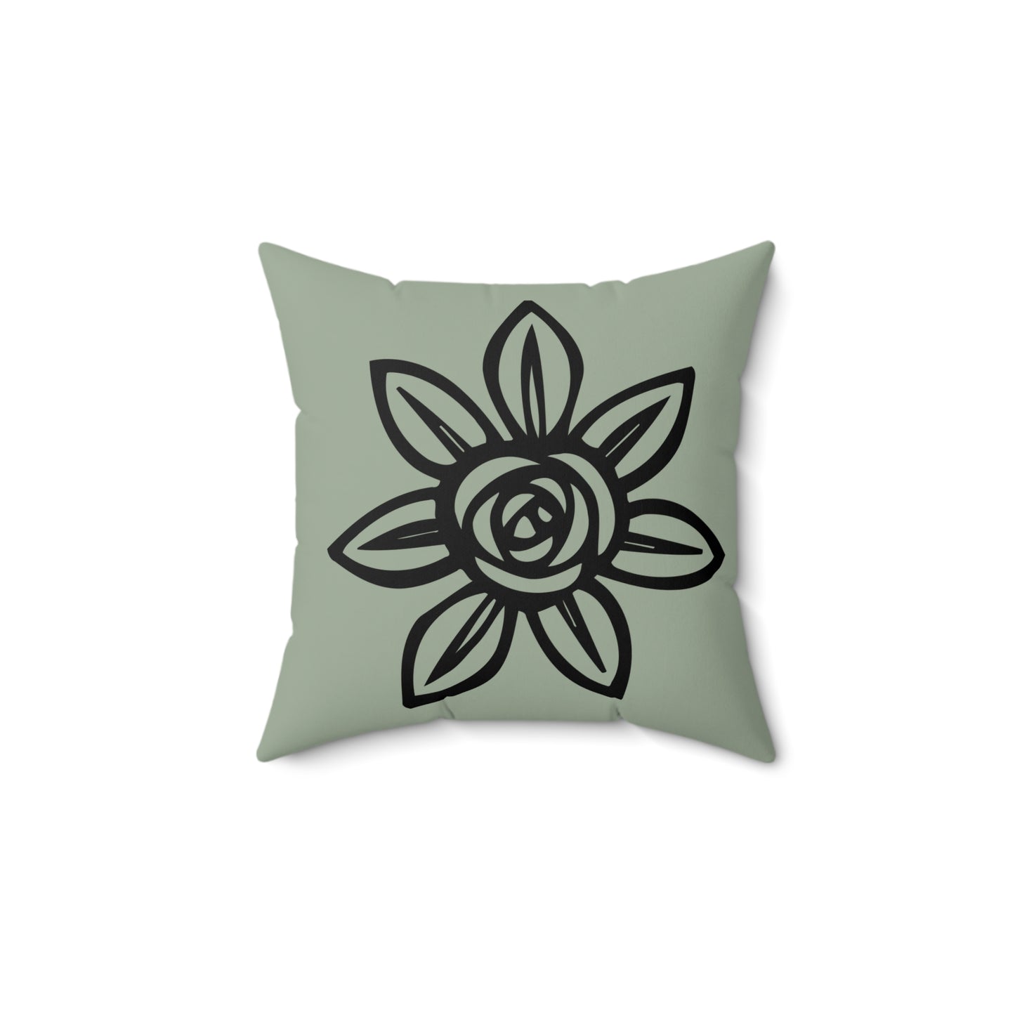 Floral Pattern Throw Pillow | Decorative Cushion, Home Decor, Flower Design, Living Room Accent, Gift Idea
