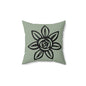 Floral Pattern Throw Pillow | Decorative Cushion, Home Decor, Flower Design, Living Room Accent, Gift Idea