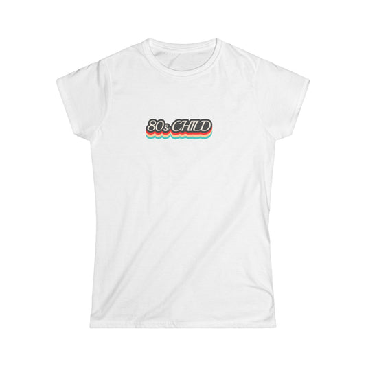 Women's Softstyle Tee - 80's chc