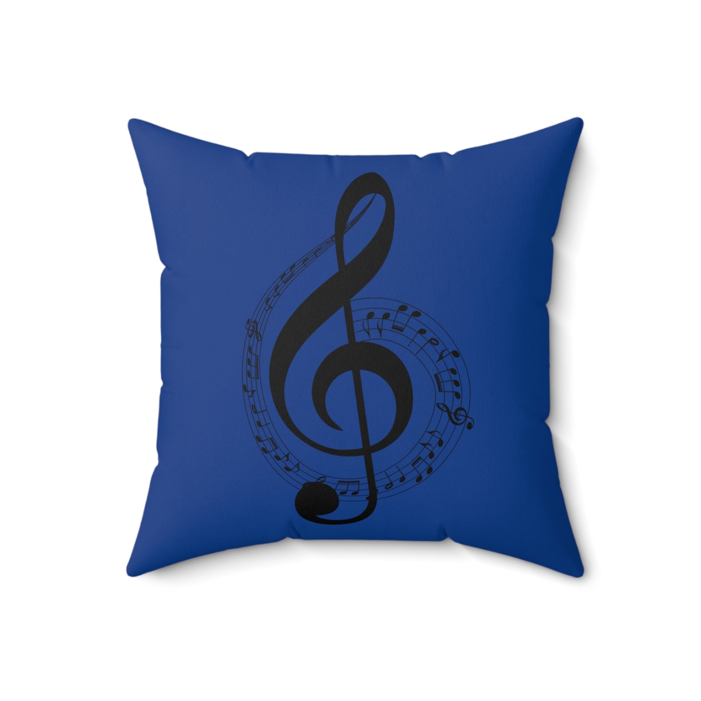 Musical Note Throw Pillow - Cozy Music Decor, Gift for Musicians