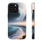 Galaxy Ocean Phone Case — Surreal Planet Beach Tough Case