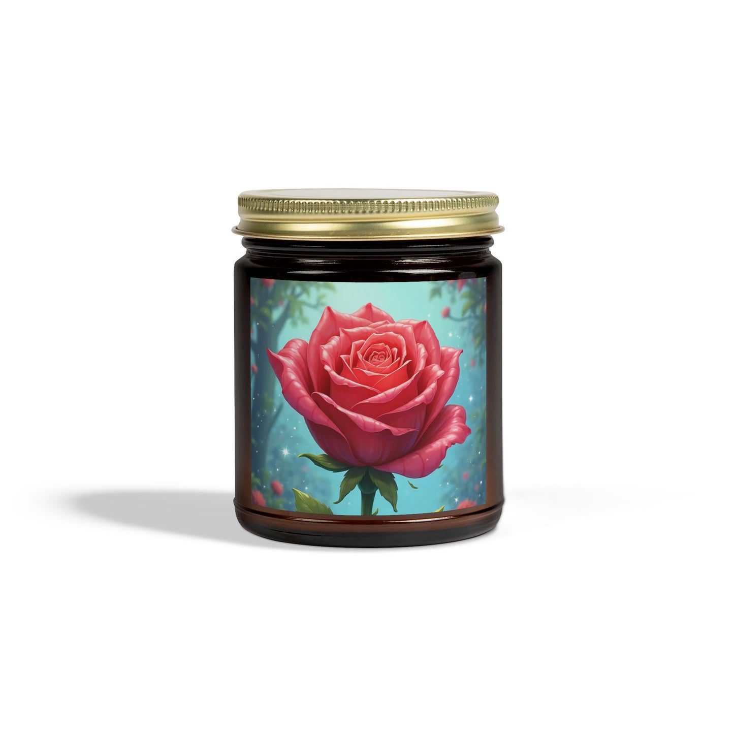 Rose Scented Candles, Aromatic Decor, Relaxing Gifts for Her, Birthday, Mother's Day, Home Fragrance