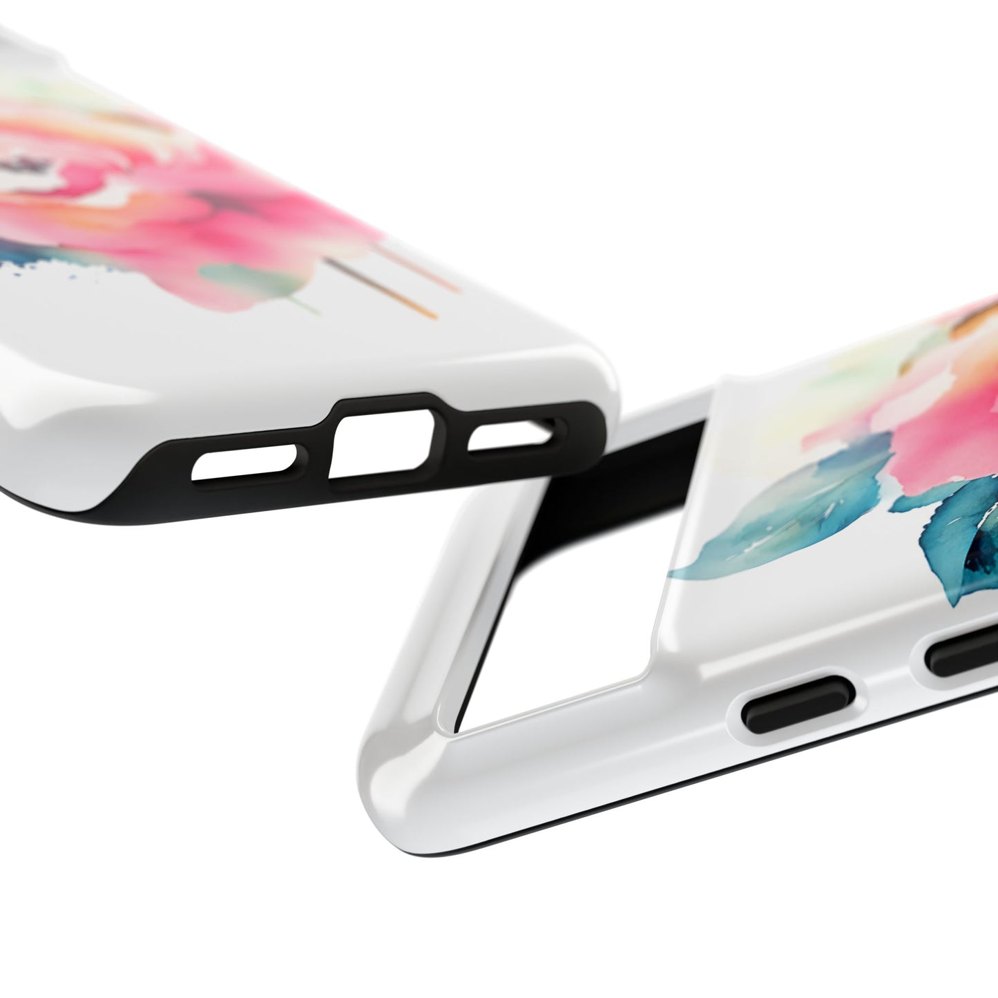 Floral Phone Case - Vibrant Rose Design