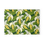 Banana Leaf Glass Cutting Board - Kitchen Decor