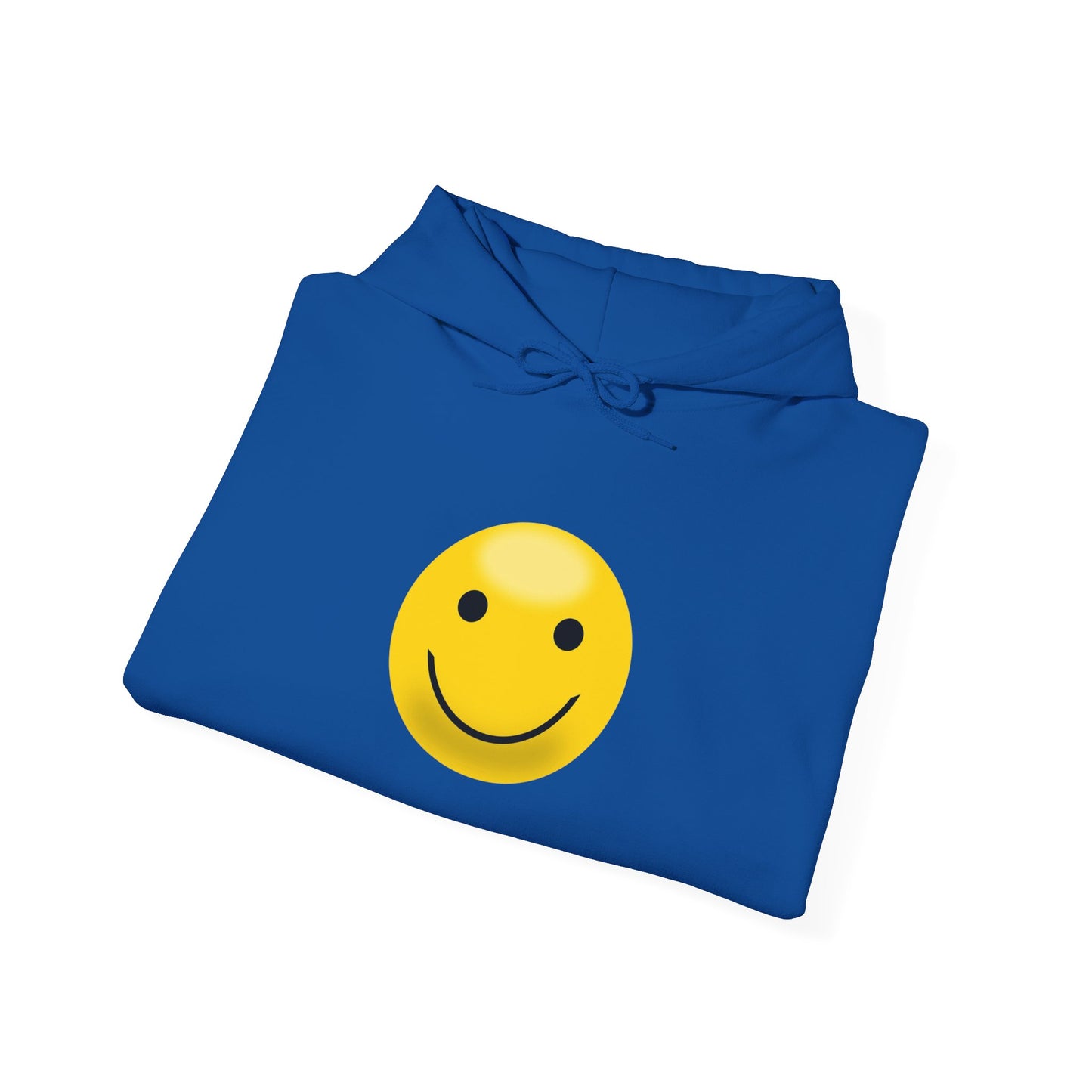 Smiley Face Hooded Sweatshirt, Unisex Cozy Hoodie