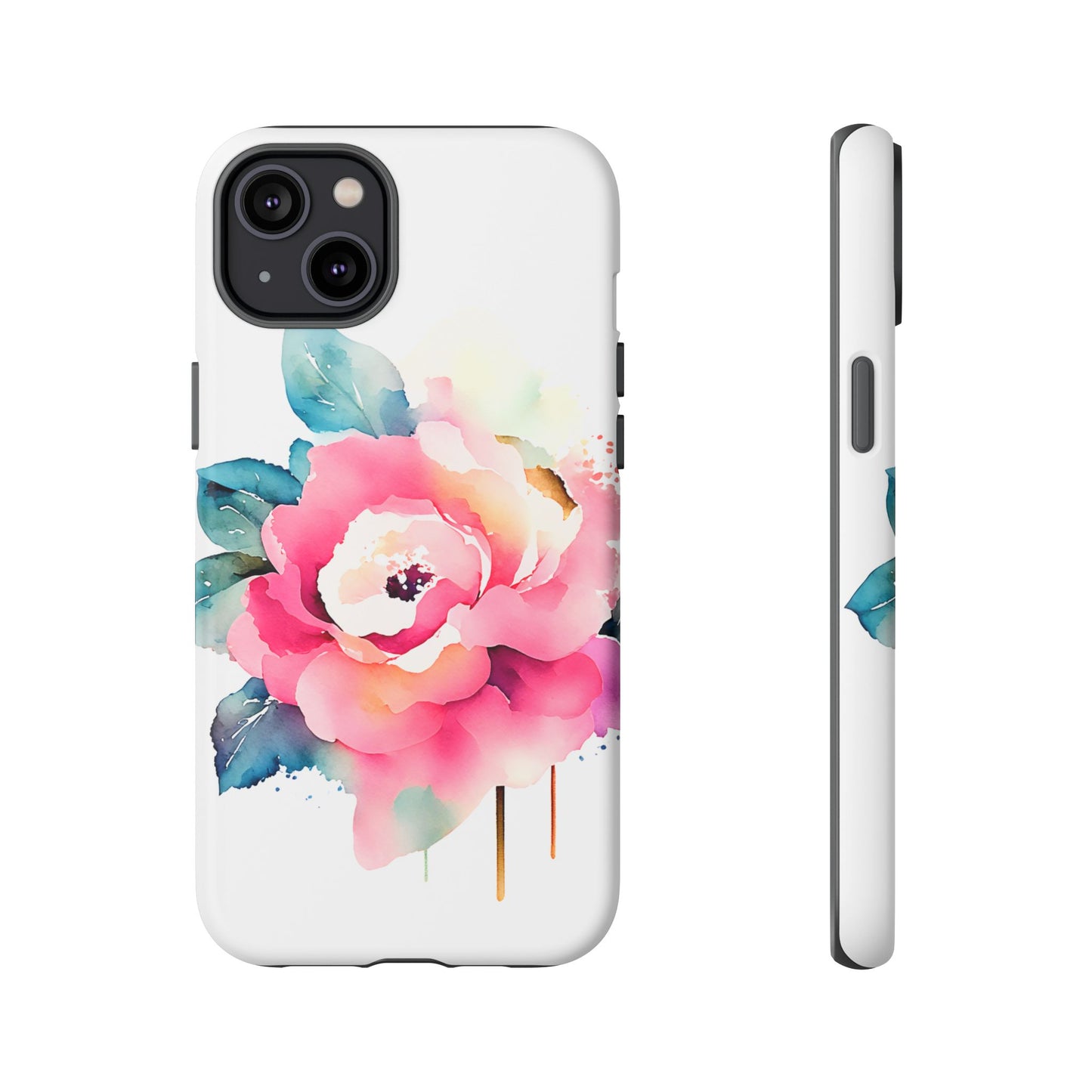 Floral Phone Case - Vibrant Rose Design