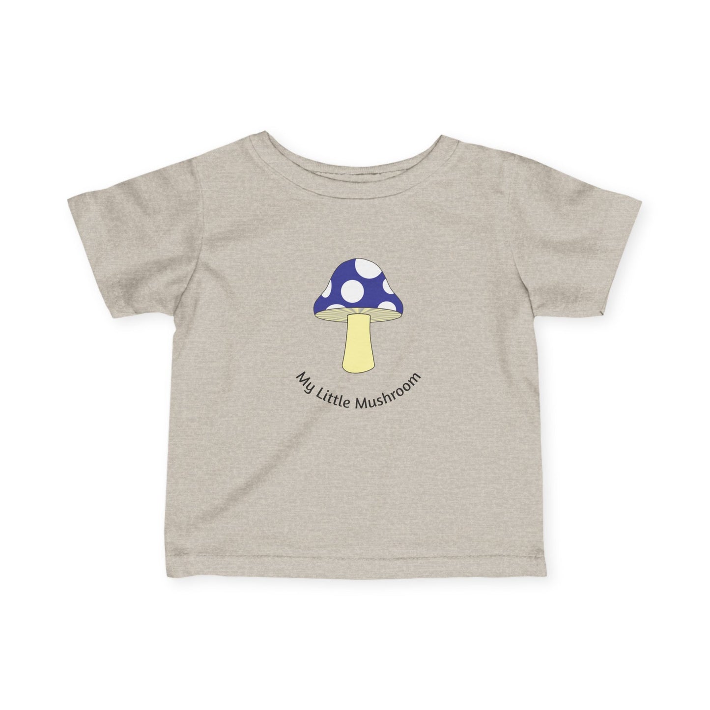 Infant Mushroom Tee, Baby Shirt, Cute Toddler Tee, My Little Mushroom, Kids Clothing, Funny Infant T-Shirt