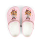 Kids Pink Character  Clogs / Croc — Cute Roller Girl Graphic