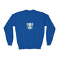 Adorable Elephant Youth Crewneck Sweatshirt