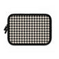 Chic Houndstooth Laptop Sleeve, Modern Tech Case, Stylish Computer Cover, Perfect Gift for Students and Professionals, Trendy Accessories