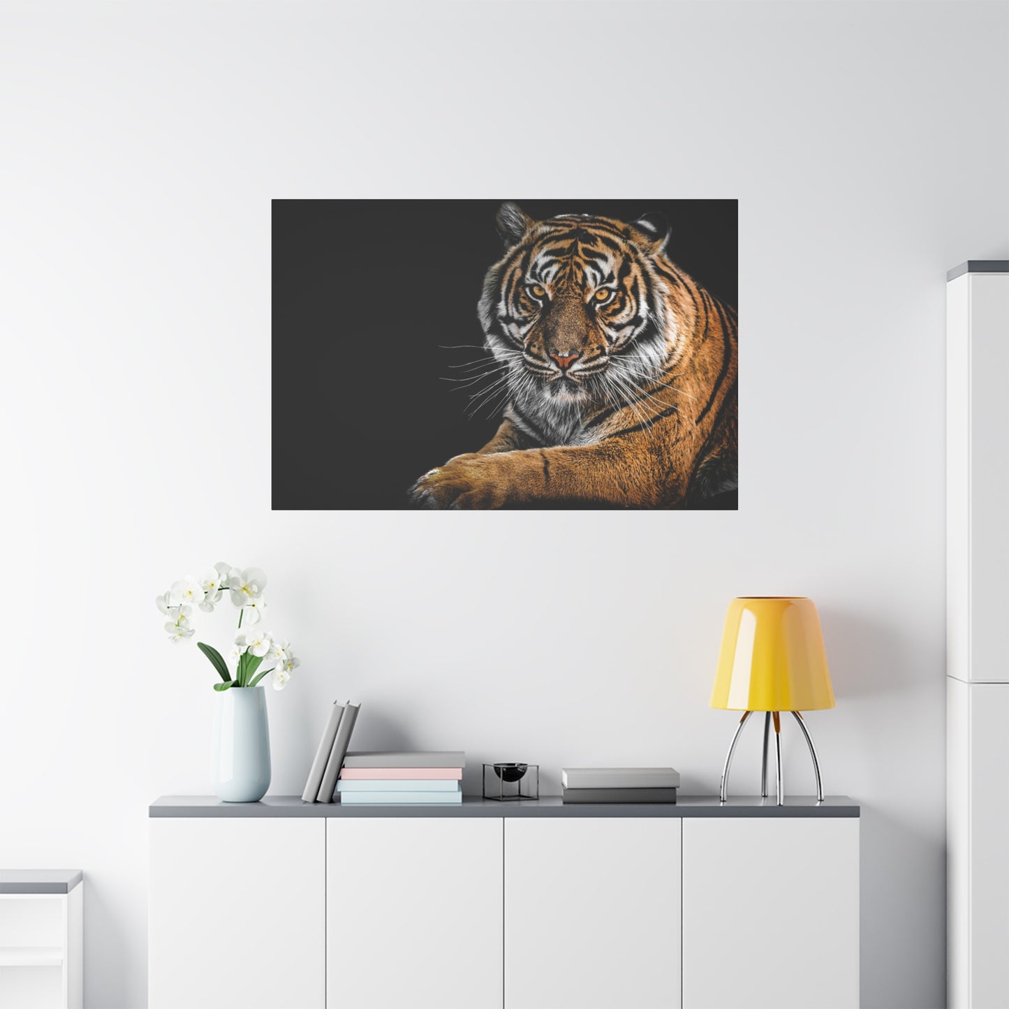 Majestic Tiger Canvas Art, Perfect for Animal Lovers