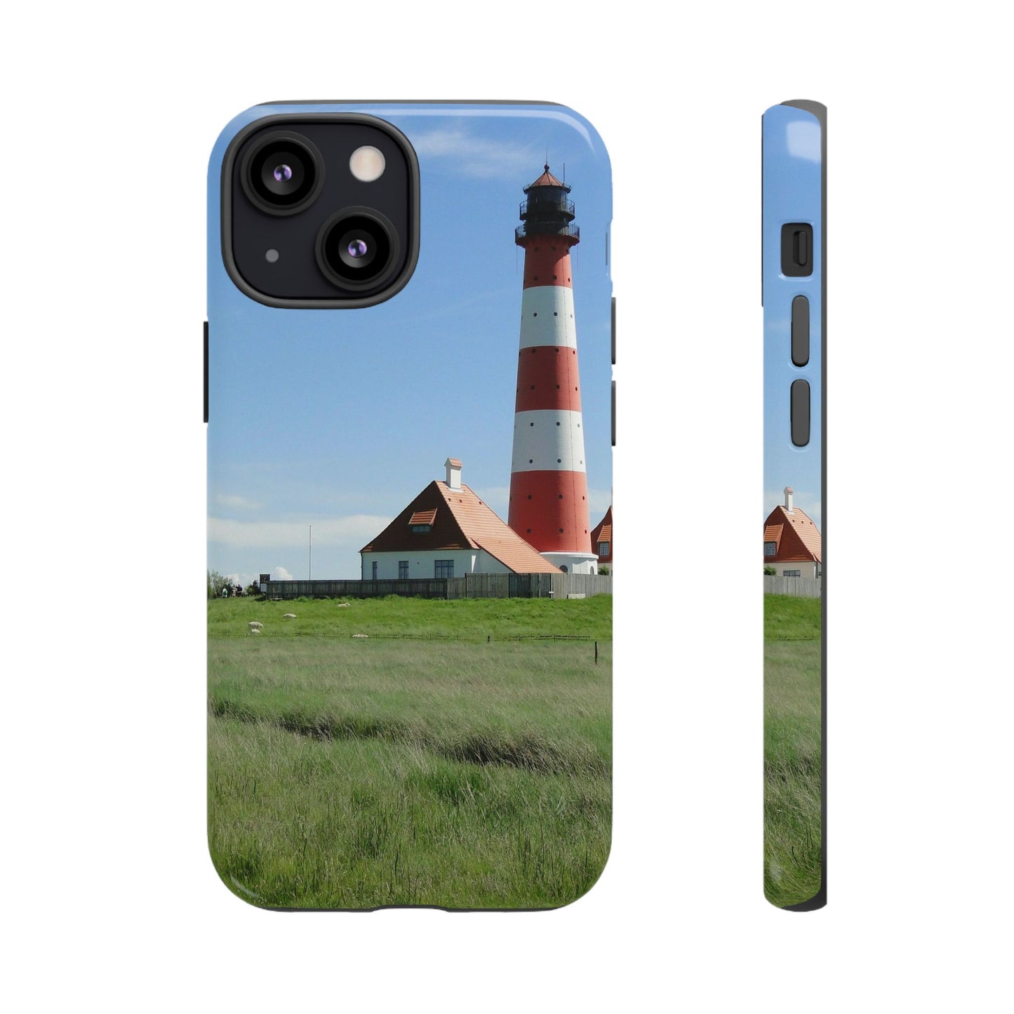Lighthouse Phone Case - Coastal Vibes, Nautical Gift, Ocean Lover Accessory, Beach Aesthetic, Customizable Design