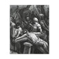 Crucifixion Art Matte Canvas Print – Stretched Religious Wall Decor