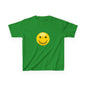 Smiley Face Kids Tee, Funny Kids Shirt, Cute Summer Tee, Gift for Kids, Playful Children
