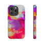 Floral Phone Case: Stylish Art for Your Device, Tough Cases, Gift for Her, Flower Print, Trendy Accessories, Phone Protection