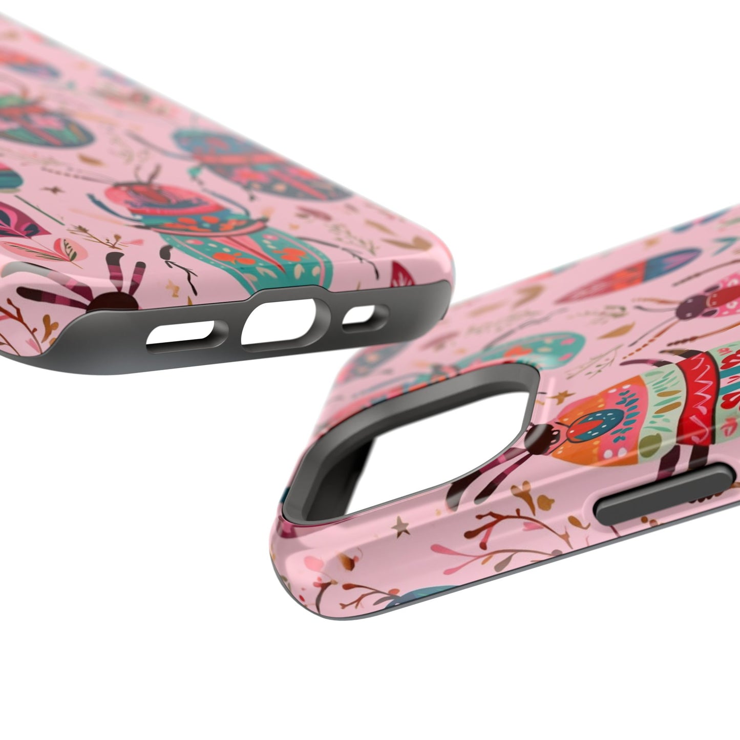Phone Case — Colorful Boho Beetle Magnetic Impact-Resistant Cover